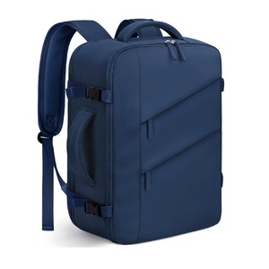 Sac à dos pour ordinateur portable imperméable, portable et durable, grande capacité 20L-25L, approuvé pour les vols, sac de voyage avec ouverture à 180°. Fermeture à glissière - Product Image 1