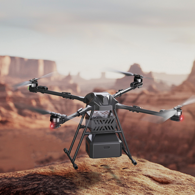 JIESEN M50 50KG Large Load Transport Drone Professional Heavy Lift UAV with RTK & Smart Battery