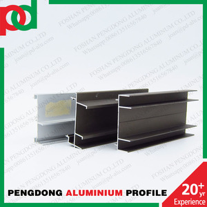 หน้าต่างอลูมิเนียมโปรไฟล์ ซีรีส์ 5020 โคลอมเบีย คอสตาริกา - Product Image 2