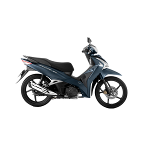 Suspension avant télescopique semi-automatique, moto originale Future 125cc PGM-FI, édition premium, argent noir, injection de carburant - Product Image 1
