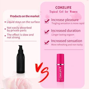 CokeLife Estimulante Sexual Femenino 10ml Marca OEM para Aumentar el Deseo y la Eyaculación Femenina - Product Image 3