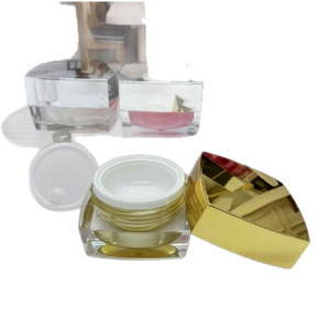 Acrylic Refillable <b>Empty</b> <b>Bottles</b> For Lotion Eye Cream Face Cream Cosmetic Sets Sample <b>Bottles</b> With Lid Plastic Material - Product Image 5