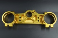 Pièces détachées de moto Haojin de haute qualité, en alliage d'aluminium 6082, colliers de fourche universels, collier de fourche à amortisseur