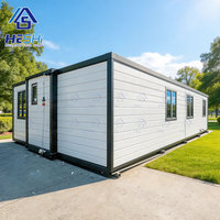 Inversión en Alquiler, Ingresos Pasivos, Casa Contenedor Prefabricada Expandible de 20 Pies, Casa Móvil Apilable de 1, 2, 3, 4, 5 Dormitorios