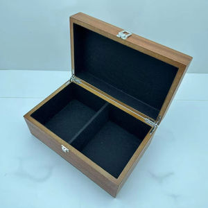 Scatola di immagazzinaggio di pezzi di <span class=keywords><strong>scacchi</strong></span> in legno massello di colore del cuore di pesco di alta qualità con tre dimensioni tra cui scegliere - Product Image 4