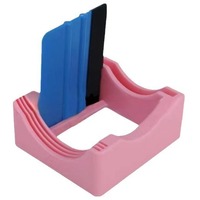 Porte-gobelet isolé de protection de tasse Porte-gobelet en verre carré antidérapant Petit porte-gobelet en silicone
