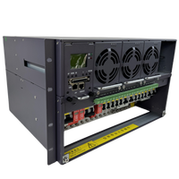 Alimentation électrique intégrée GPE48200E-F 6U pour télécommunications, alimentation à découpage 200A