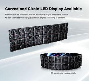 Layar Video LED Indoor Lengkung Sewa Full Set P2.5 P2.6 P2.9 P3.91mm 8K 5000 Nits untuk Pameran, Booth, Panggung, dan Latar Belakang - Product Image 2