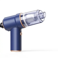 Dépoussiéreur pour clavier Dépoussiéreur à air comprimé 2 en 1 Maison et voiture 8000pa Aspirateur à main sans fil Dépoussiéreur à air sans fil