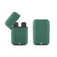 Nouvel inhalateur nasal double à capuchon rabattable de conception carrée - Bouteilles en plastique sérigraphiées pour huiles essentielles