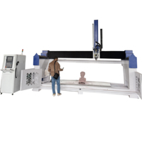 Máquina CNC de 4 Ejes para Trabajar la Madera, Fresadora para Tallar y Cortar, Router para Uso Profesional y DIY, Software de 4 Ejes, Servomotor Individual
