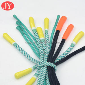 Cordon de traction de trempage sac <span class=keywords><strong>à</strong></span> dos extracteur de fermeture éclair curseur non verrouillable extrémités de cordon en Silicone Polyester sans nickel pour sacs <span class=keywords><strong>à</strong></span> vêtements Textile <span class=keywords><strong>à</strong></span> la maison - Product Image 3