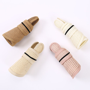 Chapeau de soleil pour bébé <span class=keywords><strong>en</strong></span> paille de <span class=keywords><strong>papier</strong></span> avec visière pour enfants, filles et garçons, avec de jolies oreilles de <span class=keywords><strong>lapin</strong></span> - Product Image 3