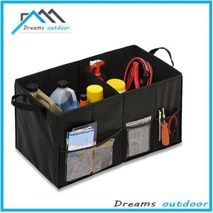 BSCI factory <b>Car</b> Trunk Foldable <b>Organizer</b> Set, The Bundle Includes Wallet Brush, Non Slip Pad-Collapsible Storage - Product Image 2