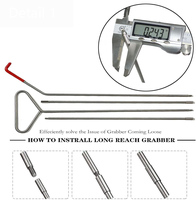 Outils d'urgence pour l'ouverture rapide des voitures à longue portée, kit de déverrouillage de voiture avec pompe à air