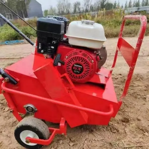 Aireador de núcleo de césped de dientes huecos, máquina descorazonadora de césped proporcionada, cultivador múltiple automático para Moto, 2 hacia adelante, 2 hacia atrás, 180