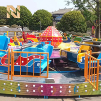 Manège Nova Rides Musical Express Thunder Beat à 36 places, avec plateau tournant à 360 degrés, pour parcs d'attractions et fêtes foraines, à vendre