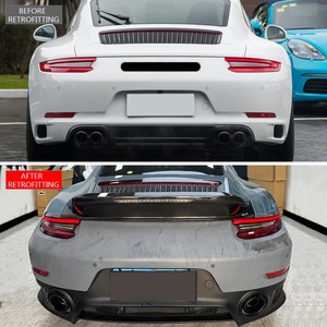 Kit de Alerón Trasero y Parachoques de Fibra de Carbono de Repuesto para Porsche 911 (991) 2011-2016 - Product Image 2