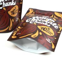Sachet d'emballage personnalisé pour grains de café, refermable avec fermeture éclair, pochette verticale de qualité alimentaire, anti-odeur, en PET, VMPET, PE, feuille de Mylar