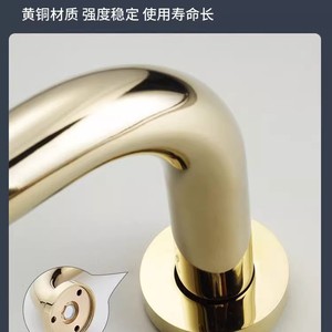 Copper Gold Grab Bar 60 Cm Non Slip For Bathroom <b>Shower</b> Elderly Support - Product Image 5