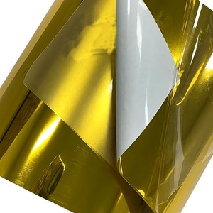 Film vinyle miroir chromé doré pour voiture Film autocollant décoratif pour voiture Film de changement de couleur pour bâche de voiture personnalisée - Product Image 5