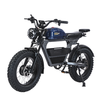 Vélo électrique à double moteur Diton Tank 300 AWD, puissance 3000W, batterie lithium 35Ah |   Vélo électrique à pneus larges à couple extrême |   Stock US