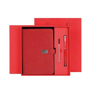 Hot bán da tùy chỉnh máy tính xách tay máy tính xách tay và bút thiết lập Tạp Chí trường nhà cung cấp PU Kinh Doanh da máy tính xách tay - Product Image 6