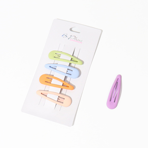 Bphne <span class=keywords><strong>Kids</strong></span> Buntes Haar Zubehör Emaille Bb Clip Oil Drop Snap Haars pange für Frauen Mädchen - Product Image 5
