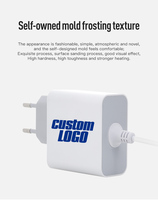 Adaptateur secteur USB-C PD certifié CE RoHS pour prise murale européenne, chargeur rapide, kit de charge rapide 45W avec câble