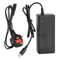 Cargador de Batería de Litio Negro AGM 42V 2A para M365 Pro Ninebot Segway ES1 ES2 ES4, Adaptador de Corriente para Patinete Eléctrico