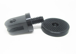 2 adaptateurs en aluminium de 1/4 "-20 pouces pour montage sur trépied, caméras d'action Go Pro Insta360 pour <span class=keywords><strong>SJCAM</strong></span> <span class=keywords><strong>SJ4000</strong></span> pour Xiaoyi - Product Image 6