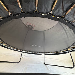 Trampoline rond de 10 pieds, robuste, avec housse en PVC colorée, filet intérieur, <span class=keywords><strong>bungee</strong></span> pour enfants et adultes, utilisation en extérieur - Product Image 6