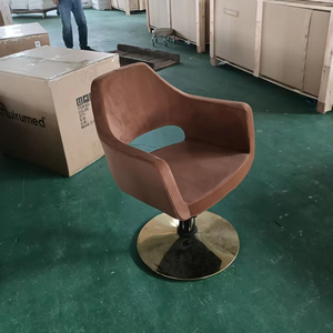 Sillón de Peluquería Profesional para Corte de Cabello, Silla Giratoria Ajustable para Tinte - Product Image 1