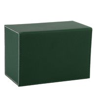 Offre Spéciale avec dés 200 + plateau Flip N en cuir de qualité supérieure Pu Game Deck Tcg Card Box