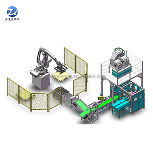 Máquinas de envasado automáticas para sacos de 25 kg y 50 kg de alimento/grano/semillas para animales (aves, ganado, caballos), arroz, maíz y madera - Product Image 3