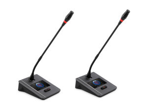 Sistema de Conferencia Inalámbrico con Sensor Infrarrojo EIF850, Sistema de Audio Profesional USB, Batería Recargable, Micrófono de Escritorio Tipo Escopeta - Product Image 5