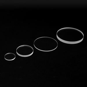 لوحة كوارتز مستديرة زجاجية مستديرة مقاومة للحرارة من رقاقة السيليكا الشفافة للبيع - Product Image 5