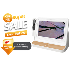 เครื่องวิเคราะห์สเปกตรัม 2-in-1 สำหรับวิเคราะห์ผิวหนังและหนังศีรษะ พร้อมกล้อง HD และหน้าจอ สำหรับใช้งานเชิงพาณิชย์ วัสดุ ABS - Product Image 2