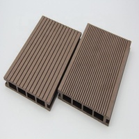 Installation facile Revêtement de sol extérieur en composite bois IPE moderne Plancher de terrasse Plancher de terrasse en Wpc gaufré 3D 18mm d'épaisseur 20 ans