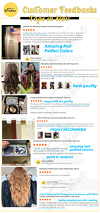 ผมต่อแบบเทป 100% เวอร์จิ้น เรมี่แฮร์ แบบดับเบิ้ลดรอน ตรงธรรมชาติ ขายส่ง - Product Image 4