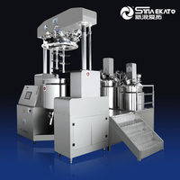 Mini Emulsionador al Vacío con Pantalla Táctil PLC SUS316L para Laboratorio de Cosméticos SME-D10L