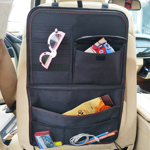 Sac de rangement pour dossier de siège de voiture en tissu Oxford, organisateur suspendu pour voiture, <span class=keywords><strong>miracle</strong></span> portable - Product Image 4