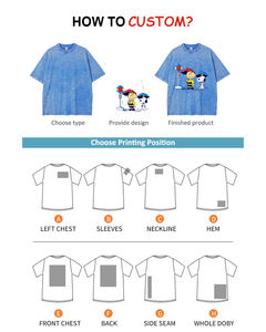 2025 di tendenza Custom Streetwear di fascia alta di lusso da uomo t-shirt con stile grosso logo Oversize stampato <span class=keywords><strong>su</strong></span> t-shirt per la <span class=keywords><strong>stampa</strong></span> Unisex - Product Image 6