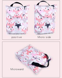 <span class=keywords><strong>Sac</strong></span> de rangement pour couches personnalisé avec fermeture éclair, suspendu, imperméable, en polyester, réutilisable, pour couches humides et sèches - Product Image 5