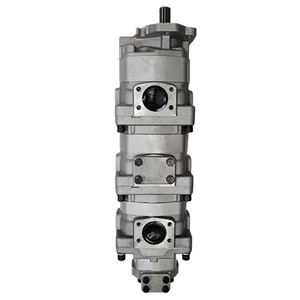 อะไหล่เครื่องจักรก่อสร้าง WA470-5 ชุดปั๊มไฮดรอลิกสำหรับ Komat-su WA470-5 ชุดปั๊มเกียร์ไฮดรอลิก WA470-5 - Product Image 1