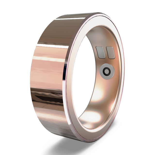 Smart Ring for Men RFID NFC Technology Ceramic Business Card Membership Card Hotel Payment T5577 Mini Tag Waterproof Pink