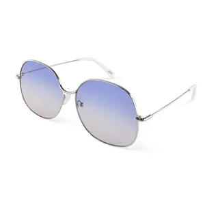 Figroad gafas de sol de metal redondas de gran tamaño moda mujeres y hombres gafas de sol de protección de lentes polarizadas al aire libre