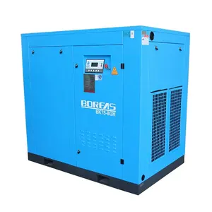 Compressor de ar de parafuso industrial profissional elétrico silencioso tipo micro-óleo de economia de energia