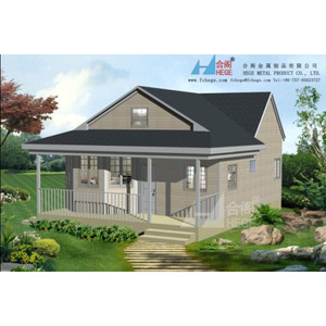 HEGE Light Steel Frame Villa Modern Design <b>Prefab</b> <b>House</b> for Residential Use - Product Image 5