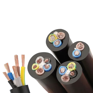 Cable de alimentación Flexible industrial de alta resistencia de 2/3/4/5 núcleos 1,5/2/5/4/6/10mm cables sólidos de aislamiento de PVC para construcción de 2000x2/mm - Product Image 1